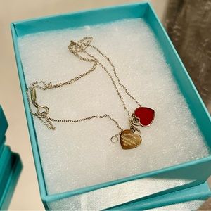 Tiffany & Co. Heart Charm Necklace